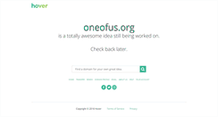 Desktop Screenshot of oneofus.org